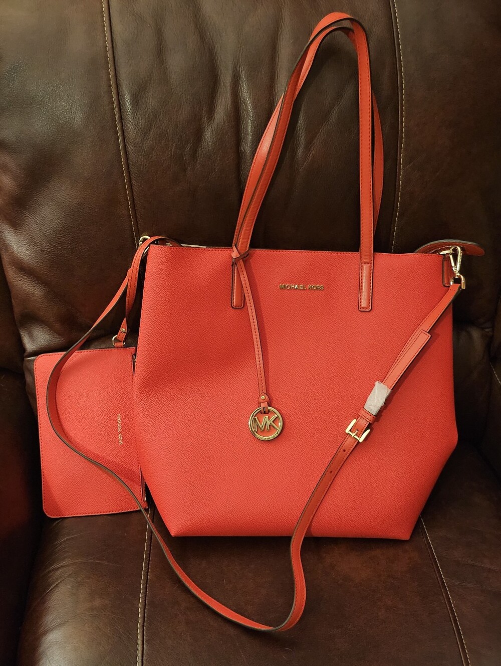 NEW Michael Kors Tote & Clutch Set